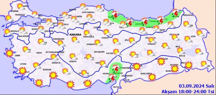 Meteoroloji saat verip 13 ili uyardı! Gök gürleyecek, sağanak vuracak 19